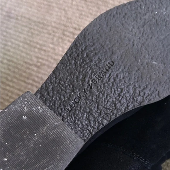 Lucky brand Elegant Black Knee-High Boots - Picture 3 of 3